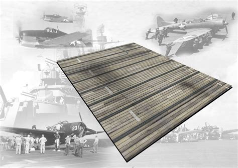 1 144 Ww2 Us Carrier Deck 210 X 148Mm Coastal Kits S112 144