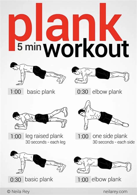 10 Minute Plank Workout