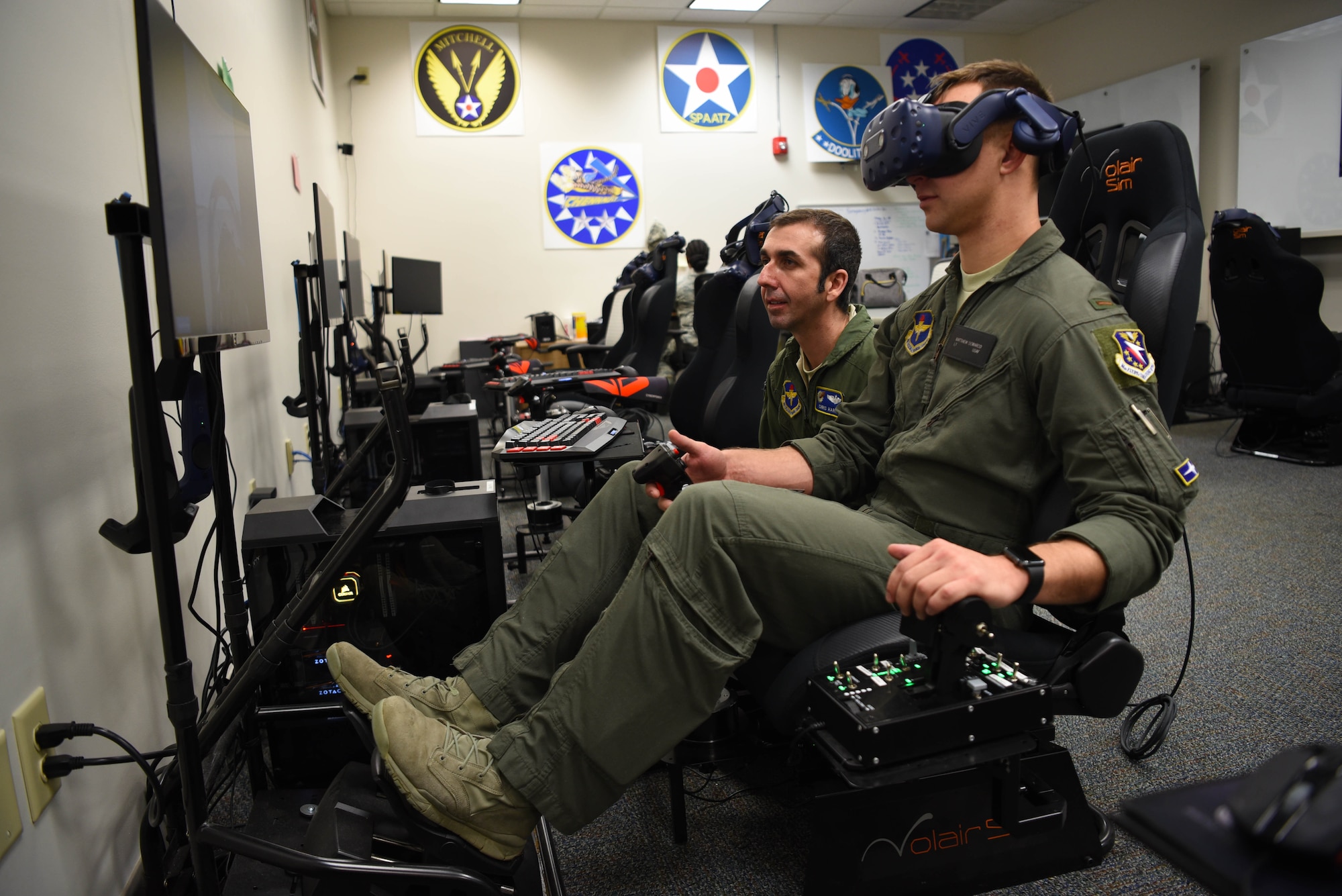 14Th Ftw Innovation Flight Augments Pilot Training Through Vr Technology Air University Au