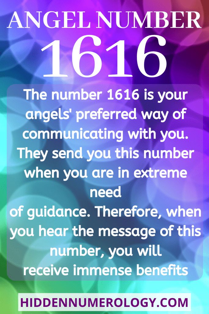 1616 Angel Number Work On Having A Positive Mindset