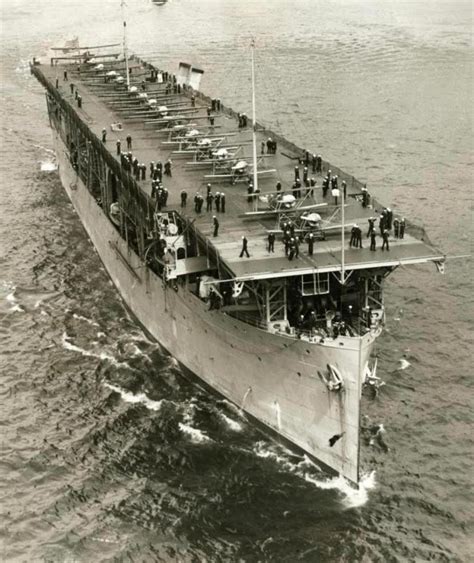 First US Aircraft Carrier