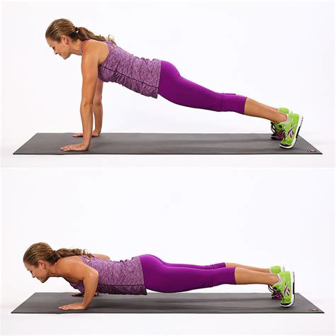 30 Day Push Up Challenge Popsugar Fitness