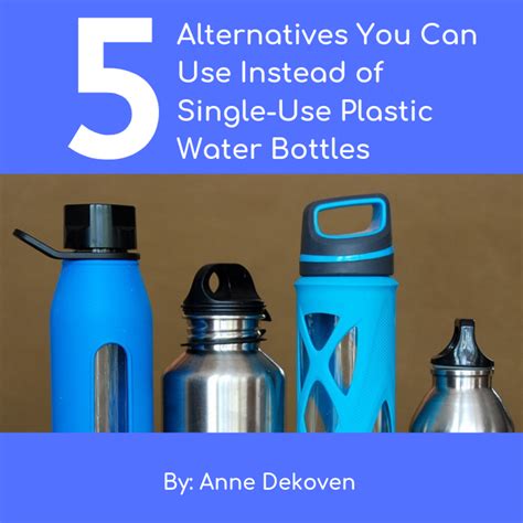 5 Alternatives You Can Use Instead Of Single Use Plastic Water Bottles Hubpages