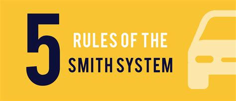 5 Rules Of The Smith System Top Driver Driving School