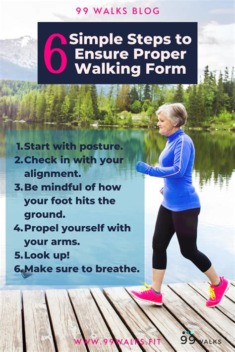 6 Simple Steps To Ensure Proper Walking Form 99Walks In 2021 Proper Physical Health What