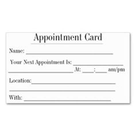 7 Appointment Cards Ideas Appointment Cards Appointments Cards