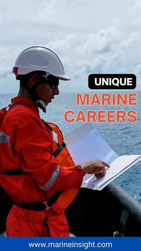 A List Of Unique And Interesting Marine Careers