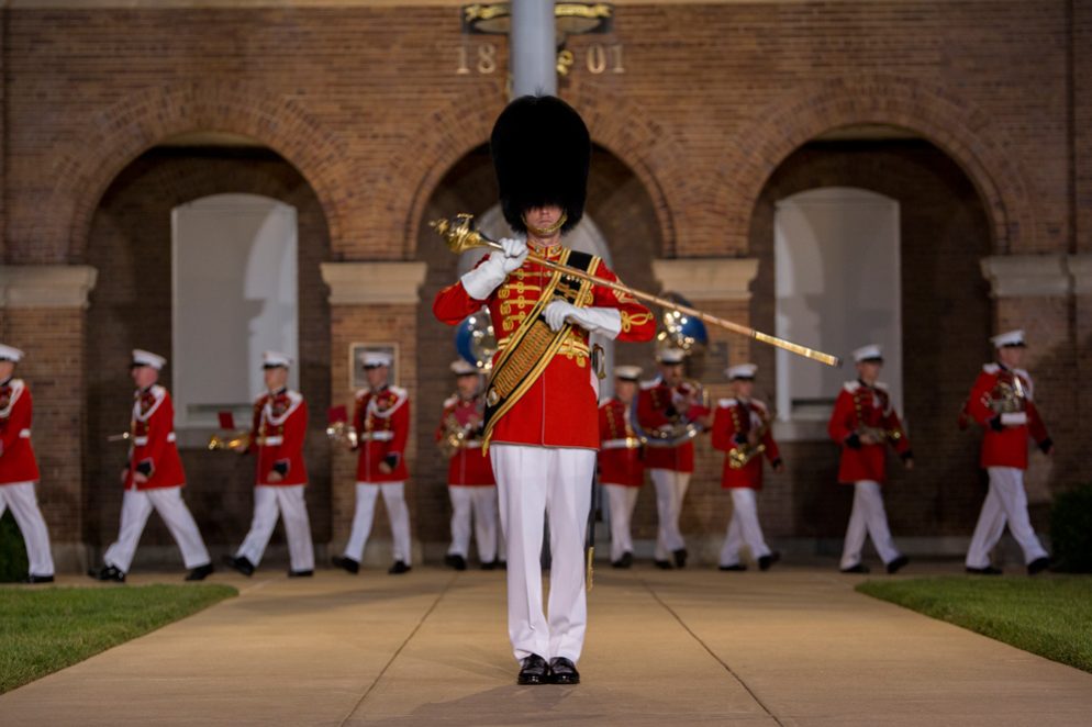 A Look At What It Takes To Be One Of The Elite 24 In The Marine Corps Silent Drill Platoon