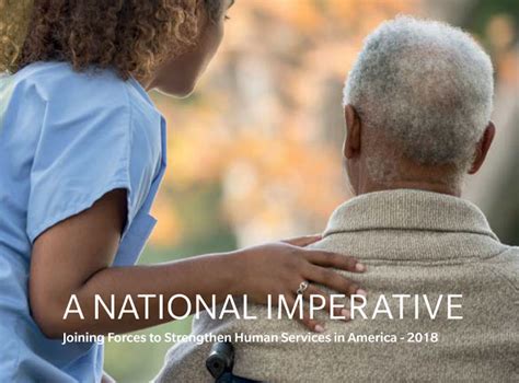 A National Imperative Joining Forces To Strengthen Human Services In America Social Current