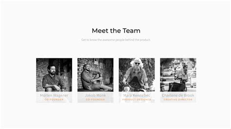 About Team Page Template Pixel Union