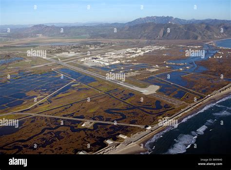 Aerial Above Point Mugu Naval Air Station California Also Known As The Pacific Missile Test