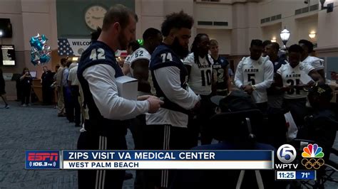 Akron Visits Va Medical Center Youtube