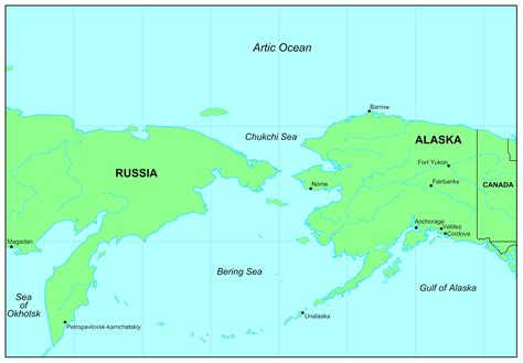 Alaska To Russia Distance Exploring The Shortest Path Between Two Continents