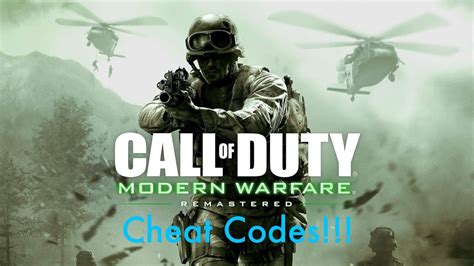 All Modern Warfare Remastered Cheats All Intel Cheats Gameplay Showcase Cod Mwr Youtube