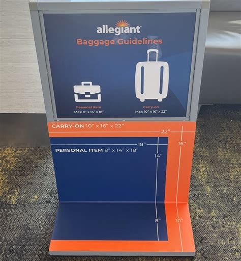 Allegiant Carry On Rules Dimensions Weight Restrictions