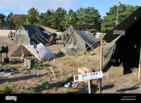 American Military Camp Base