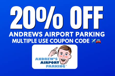 Andrew's Airport Parking Promo Codes - 46% Off In Nov 2024