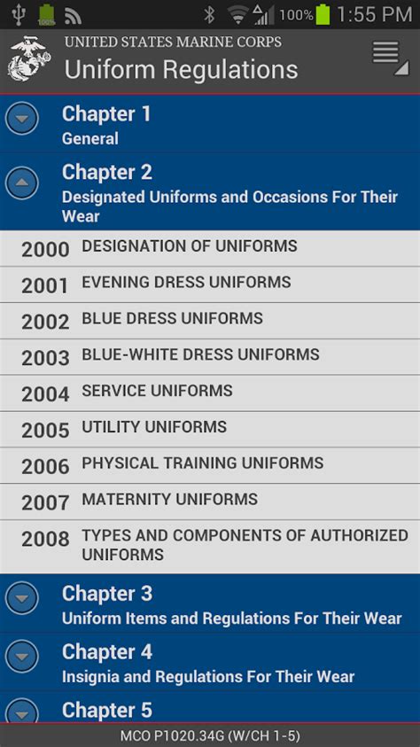 Apk Share Marine Corps Uniform Regulations