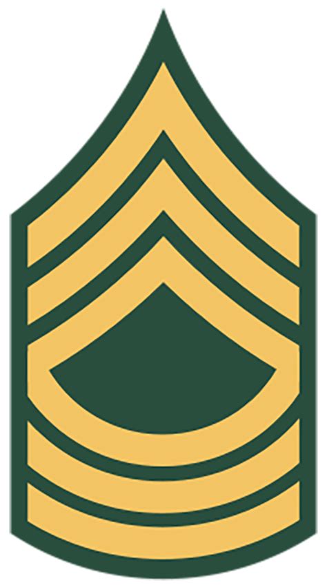 Army Master Sergeant Rank