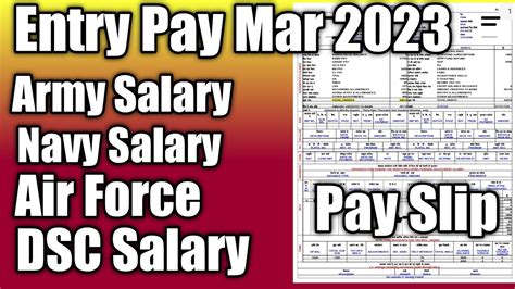 Army Salary Army Salary 2023 Military Salary 2023 Military Salary Per Month Army Salary Pay