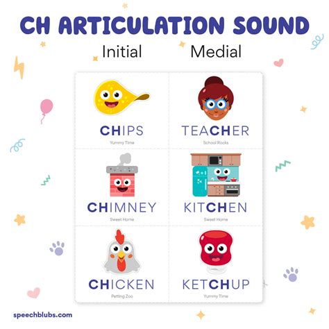 Articulation Therapy Jj And Ch Sounds Activites Speech Blubs