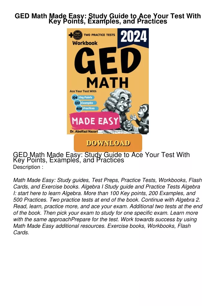 Asvab Math Made Easy Study Guide To Ace Your Test With Key Points Examples And Practices By