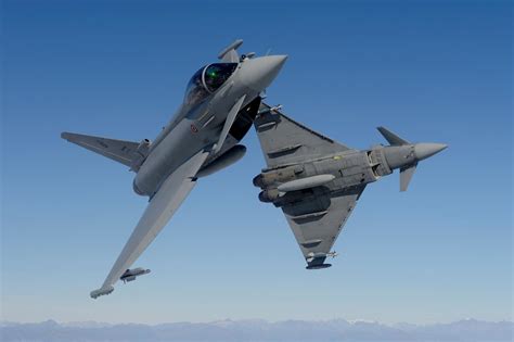 Bae Systems And Leonardo To Provide Raf Typhoon Combat Jets With Electronic Warfare Ew Ready