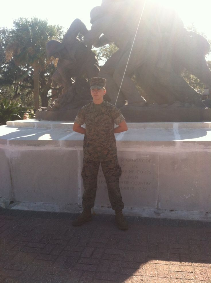 Bessie My Hero Just Finished Marine Boot Camp At Parish Island Go Bessie Marines