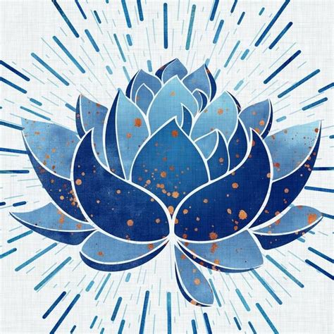 Blue Lotus By Kristian Gallagher Lotus Art Lotus Flower Art Lotus Flower Drawing