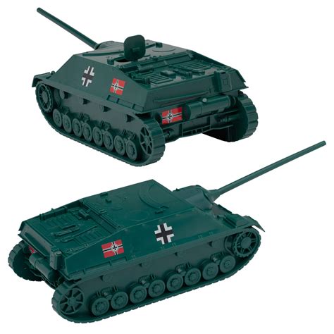 Bmc Ww2 German Jagdpanzer Iv Tank Destroyer Plastic Army Men Vehicle Bmc Toys