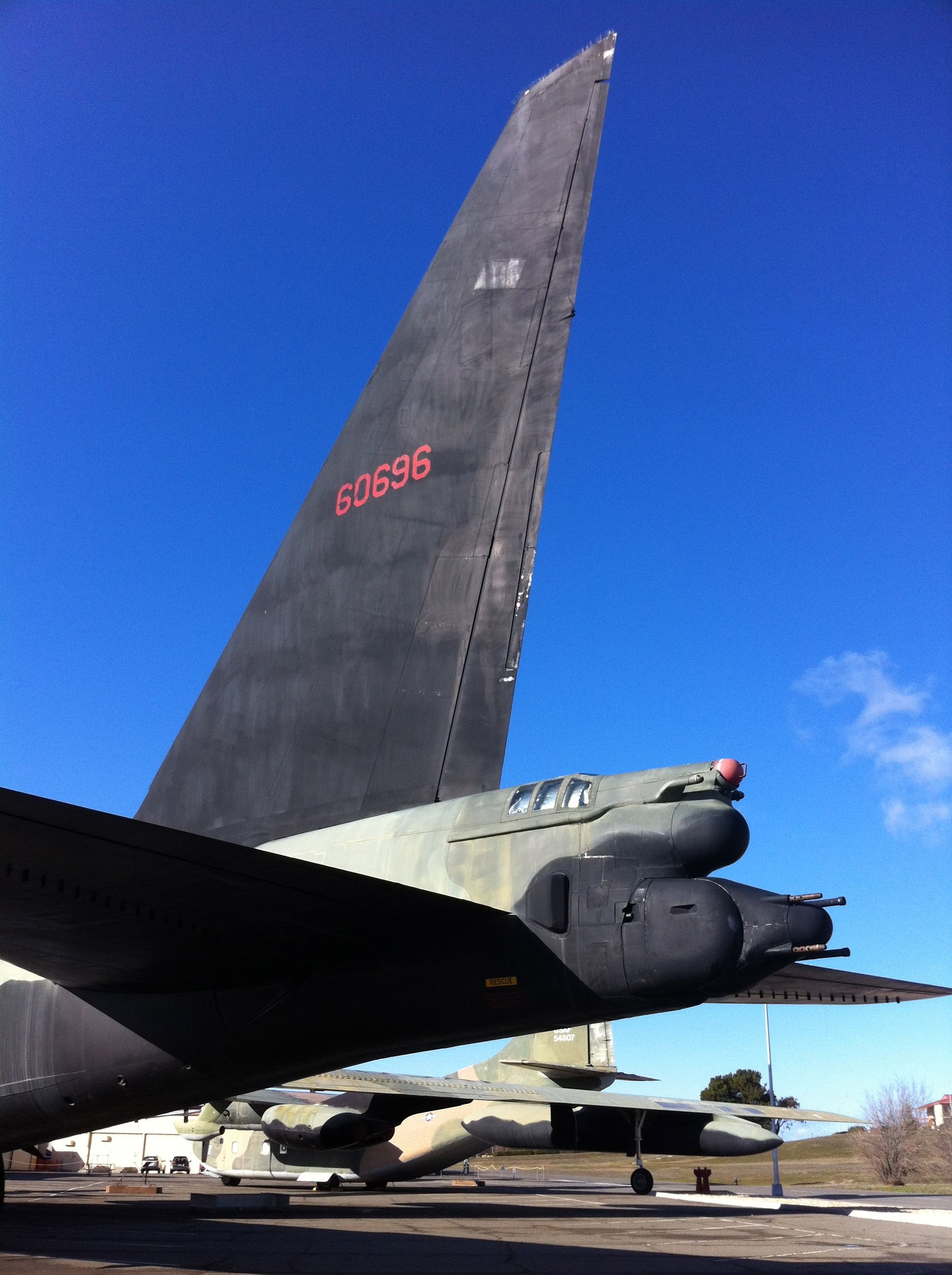 Boeing B 52D Big Belly Stratofortress Tail Gunner Station Strategic Air Command Fighter