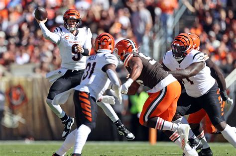 Can Browns Stop Nfl S Top Passing Attack And Wreck Bengals Season Ashley Bastock Predictions