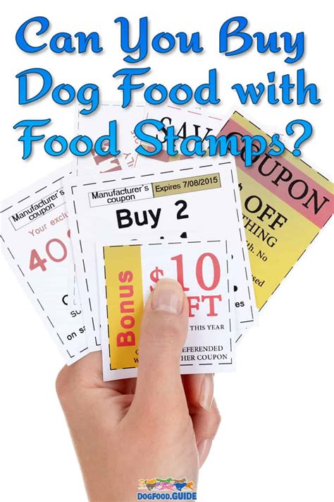 Buy Dog Food With Stamps