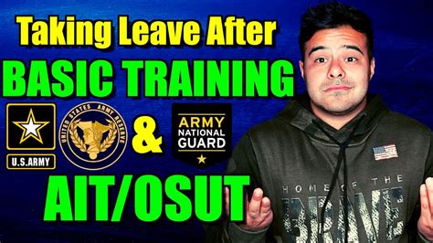 Can You Take Leave After Basic Training Ait Osut 2020 Everything You Need To Know Youtube