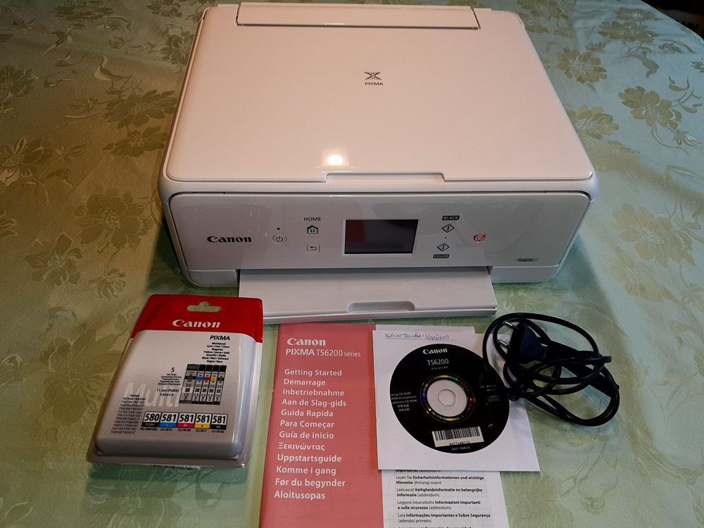 Canon Drucker Scanner Pixma Ts6251 Inkl Neuen Patronen Kaufen Auf