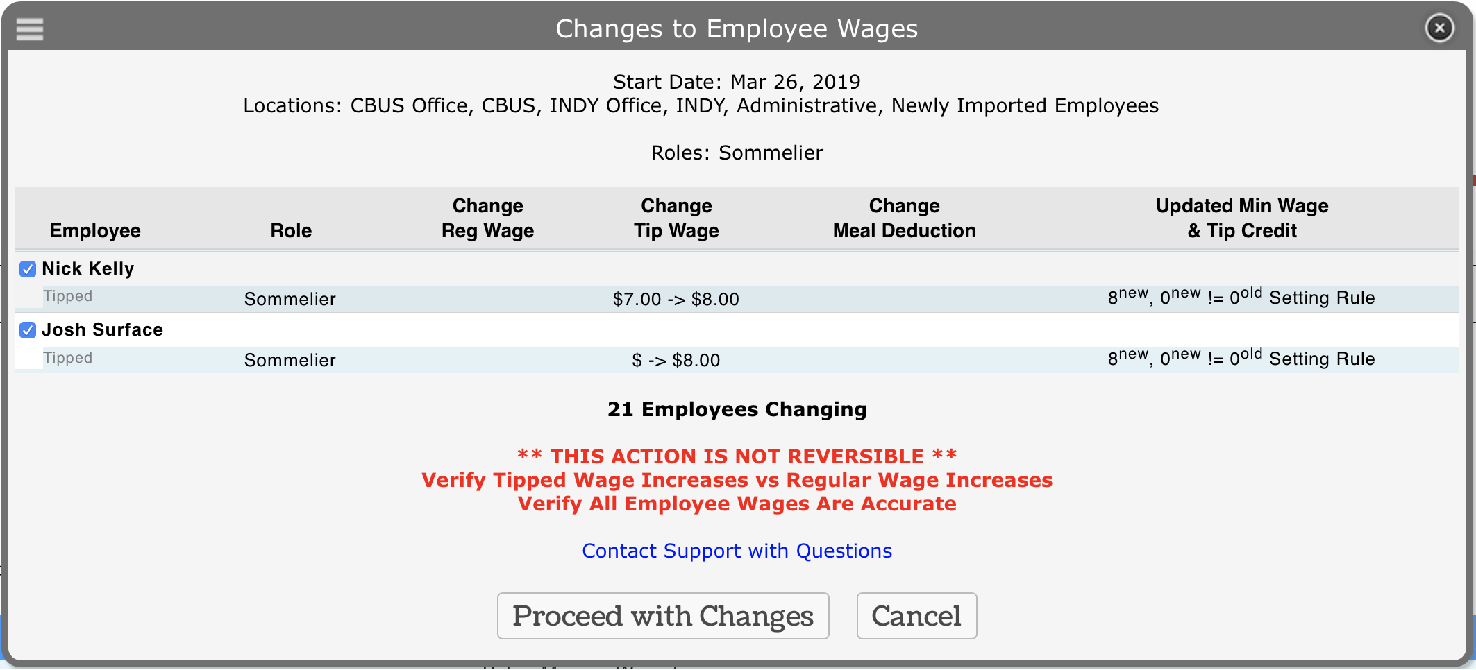 Culinary Entry Wage Jobs