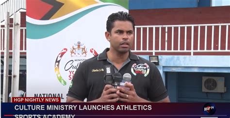 Culture Ministry Launches Athletics Sports Academy Hgptv Guyana S Nightly News And