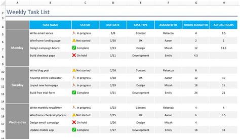 Daily Task Tracker Template Tutore Org Master Of Documents