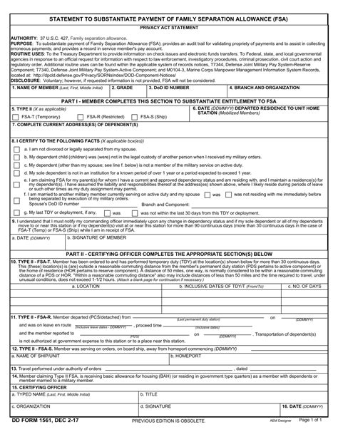 Dd Form 1561 Fill Out Sign Online And Download Fillable Pdf Templateroller