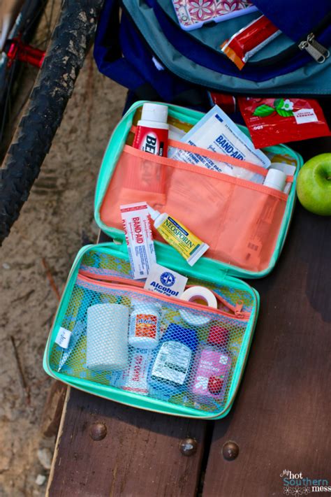 Diy First Aid Kit For Active Families My Hot Southern Mess