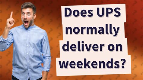 5 UPS Weekend Delivery Tips