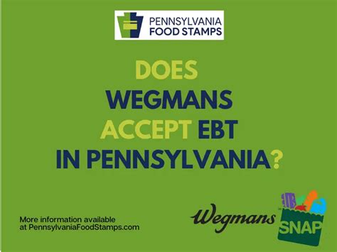 Wegmans Takes Food Stamps