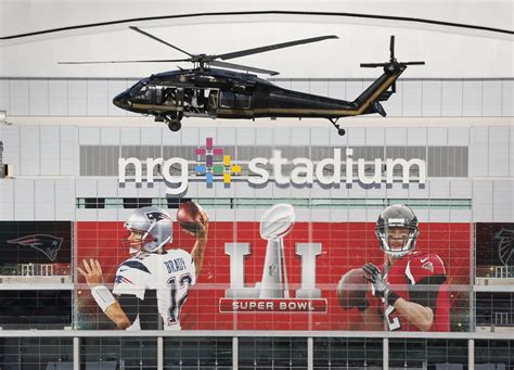 Dvids Images Amo Conducts A Flyover Of Nrg Stadium In Advance Of Super Bowl Li Image 2 Of 11