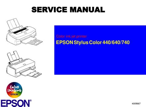 Epson Stylus Color 640 Service Manual Pdf Download Manualslib