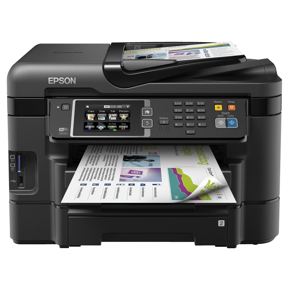 Epson Workforce Wf 7610Dwf A3 Colour Multifunction Inkjet Printer