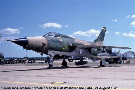 F 105 Thunderchief In Air National Guard Ang And Air Force Reserve Afres Service