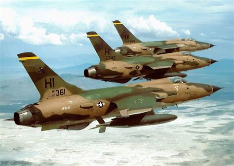 F105 Thunderchief Fighter Jets Military Aircraft Usaf