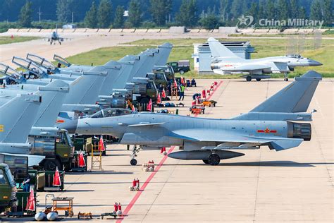 Fighter Jets Get Ready For Training Photos China