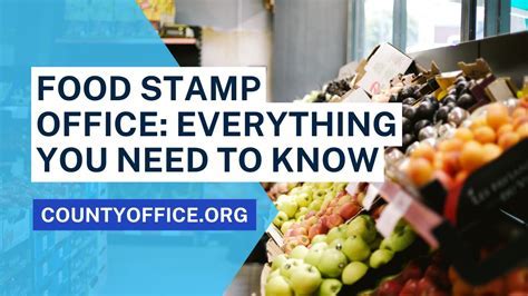 5 Tips Food Stamp Office