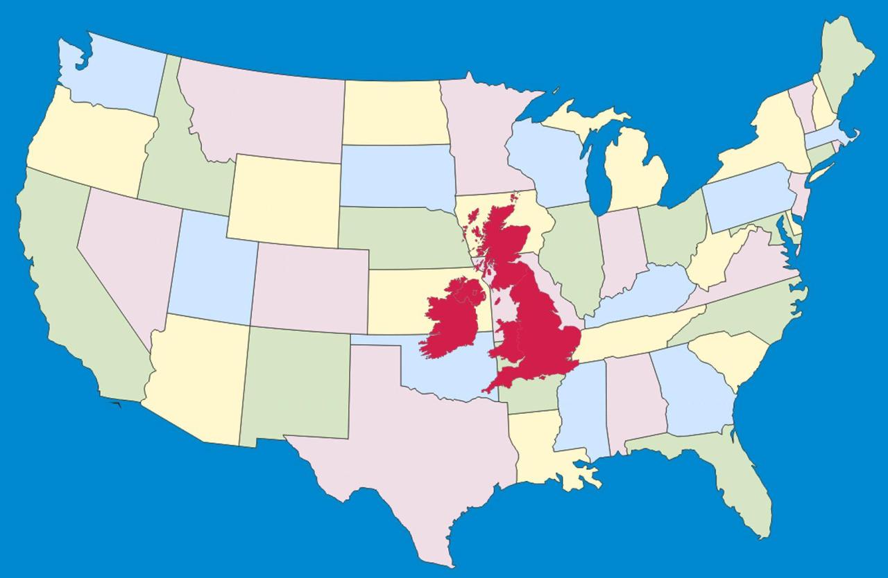 France vs US Size Comparison